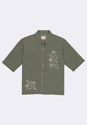 Women's Short Sleeve Boxy Shirt