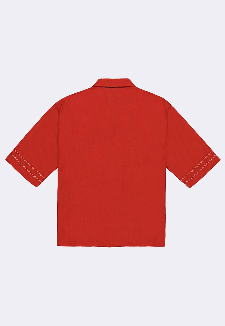 Women's Short Sleeve Boxy Shirt