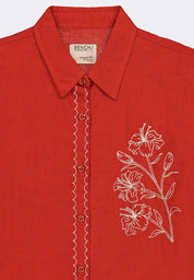Women's Short Sleeve Boxy Shirt