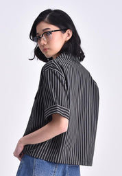 Women's Striped Woven Shirt