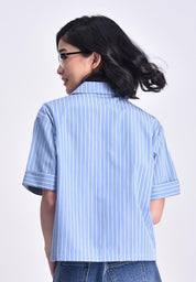 Women's Striped Woven Shirt