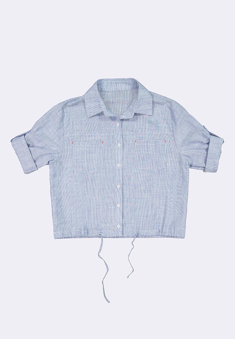 Women's Striped Button Down Shirt