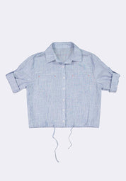Women's Striped Button Down Shirt