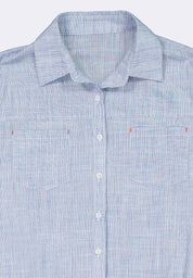 Women's Striped Button Down Shirt