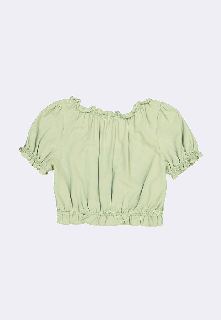 Women's Peasant Crop Top