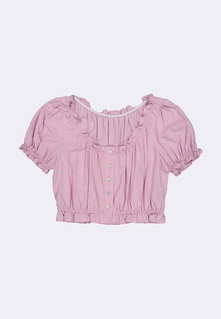 Women's Peasant Crop Top