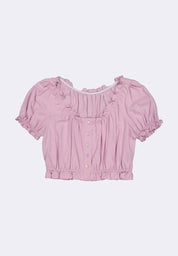 Women's Peasant Crop Top