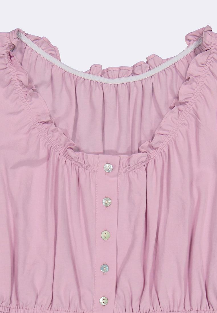 Women's Peasant Crop Top