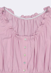 Women's Peasant Crop Top