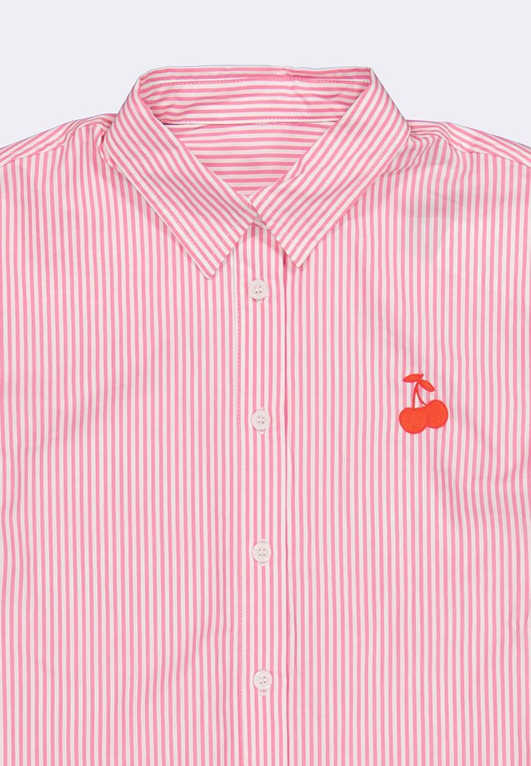 Women's Striped Short Sleeve Polo