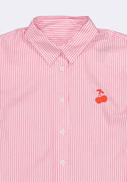 Women's Striped Short Sleeve Polo