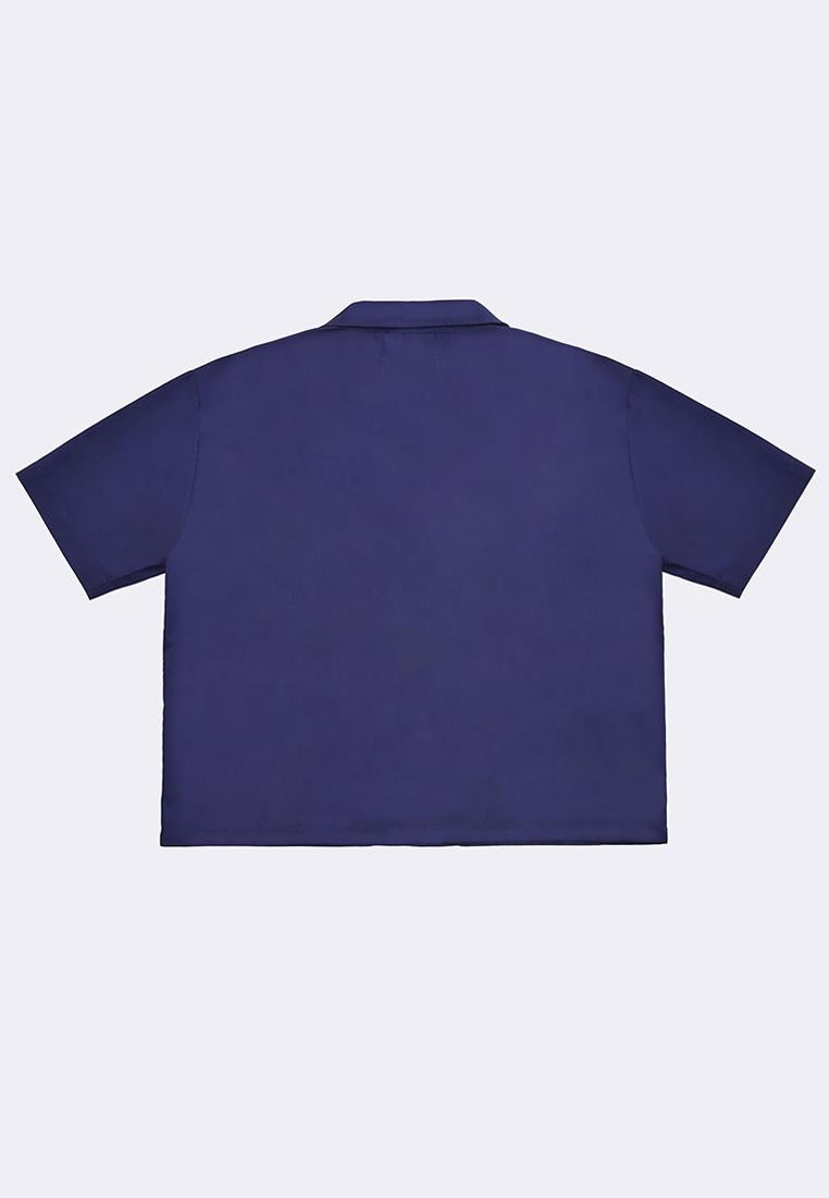 Women's Printed Boxy Short Sleeve Shirt