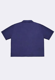 Women's Printed Boxy Short Sleeve Shirt