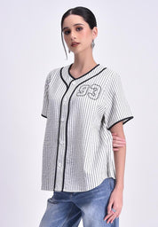 Women's Baseball Jersey Top