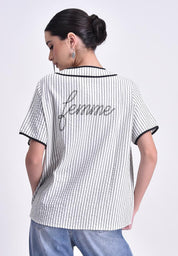 Women's Baseball Jersey Top