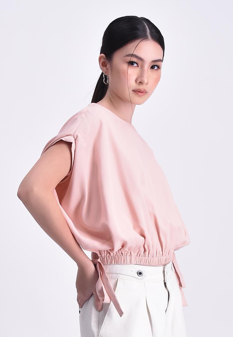 Women's Drawstring Blouse