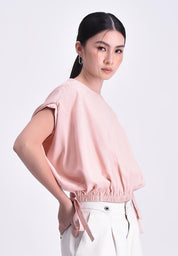 Women's Drawstring Blouse