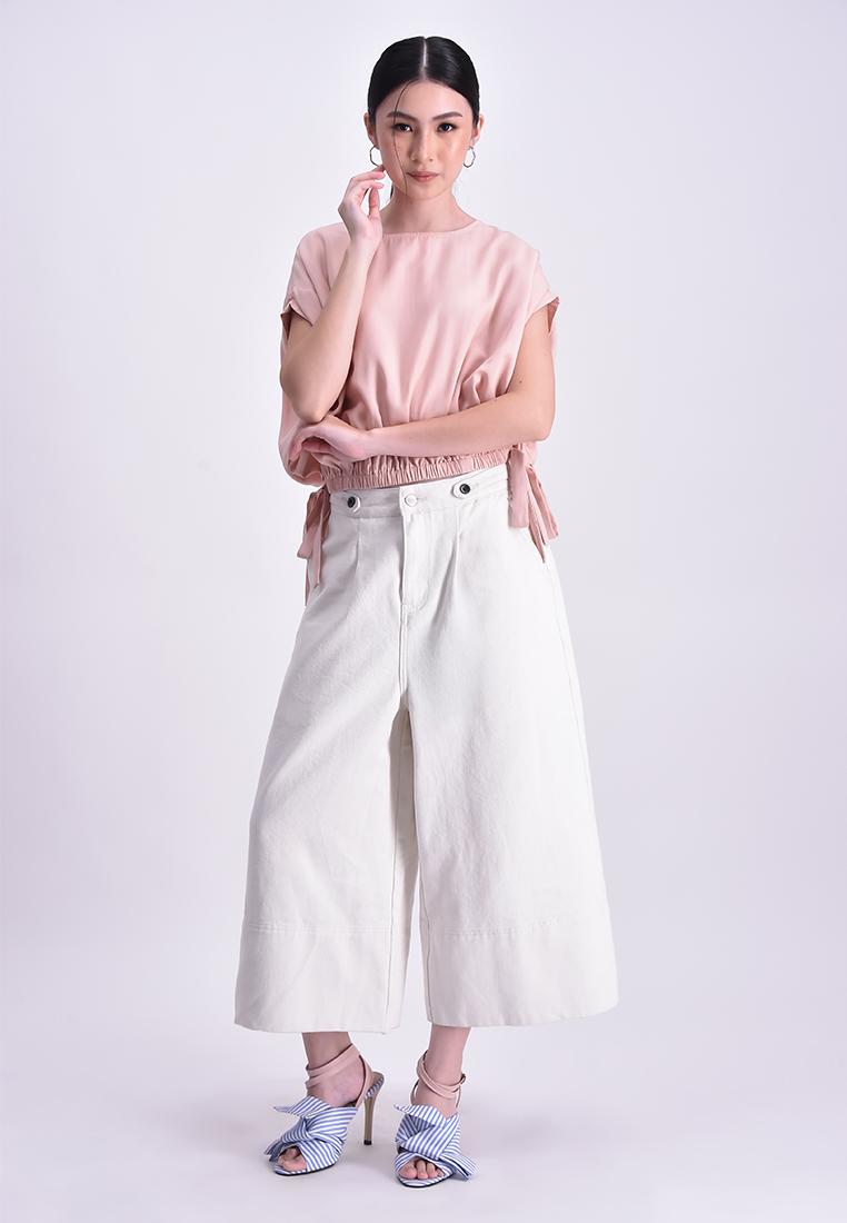 Women's Drawstring Blouse