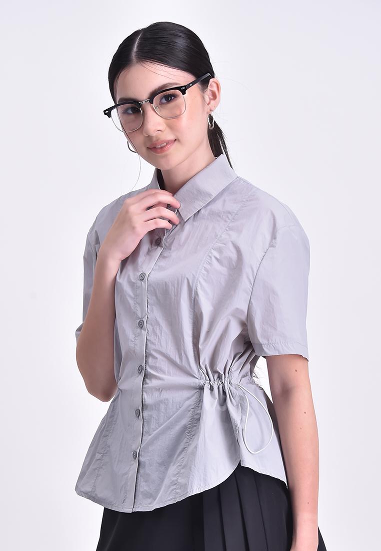 Women's Garterized Waist Blouse