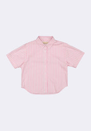 Women's Striped Shirt with Tie