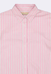 Women's Striped Shirt with Tie