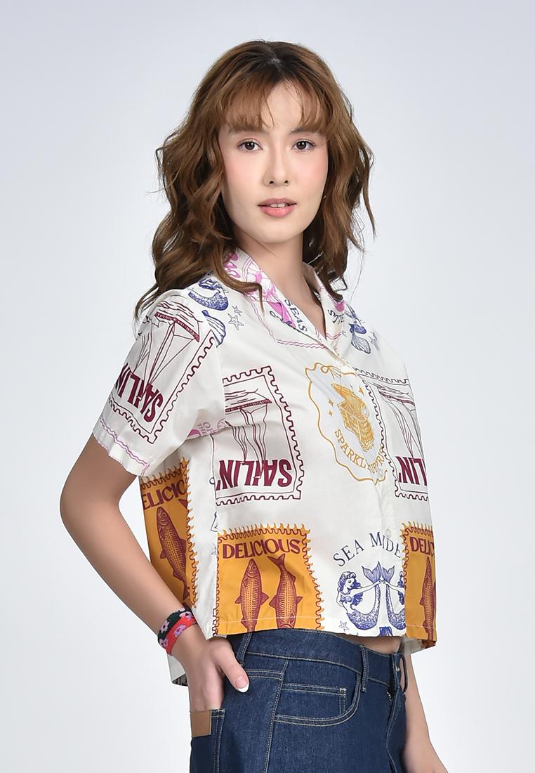 Women's Printed Resort Shirt