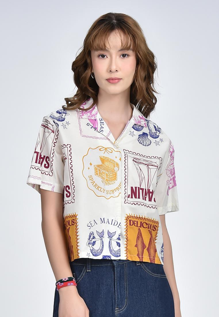 Women's Printed Resort Shirt