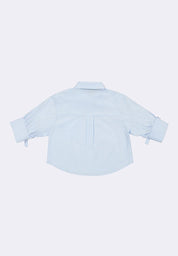 Women's Elbow Sleeve Collared Shirt
