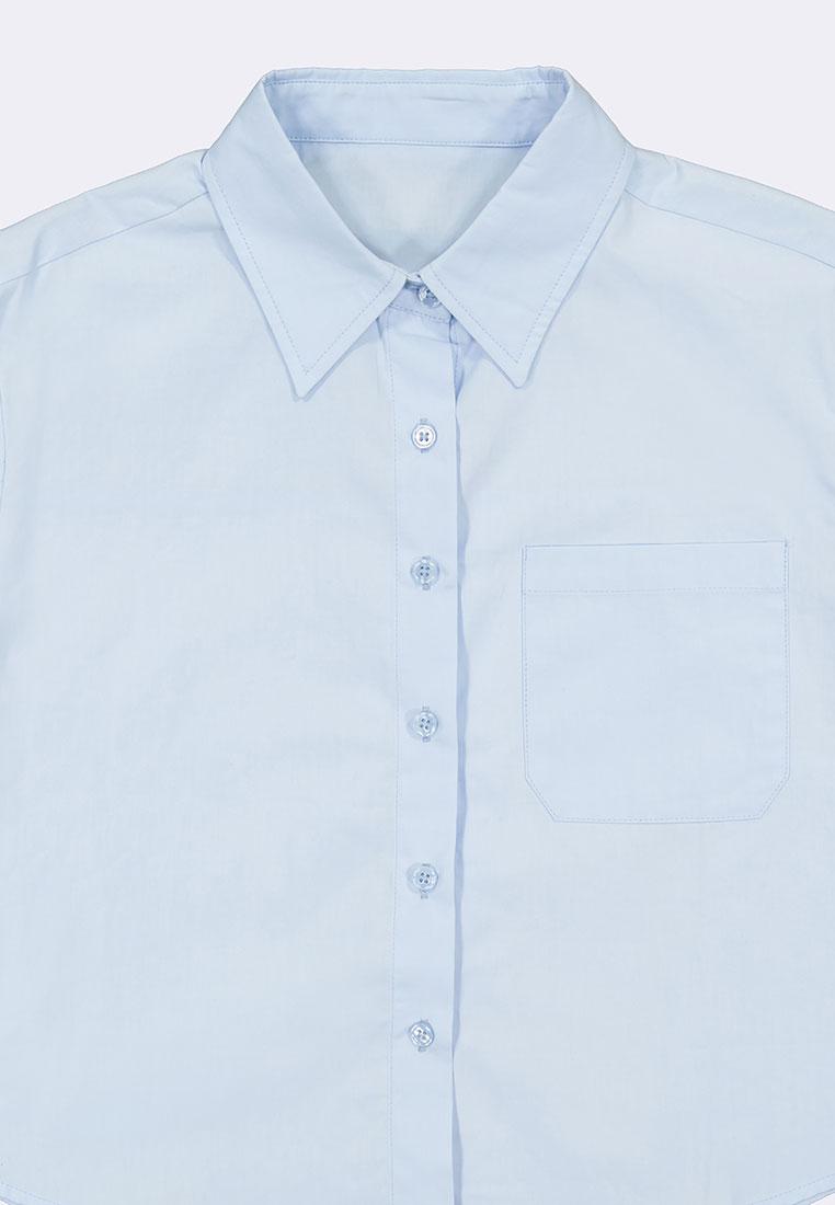 Women's Elbow Sleeve Collared Shirt