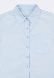 Women's Elbow Sleeve Collared Shirt
