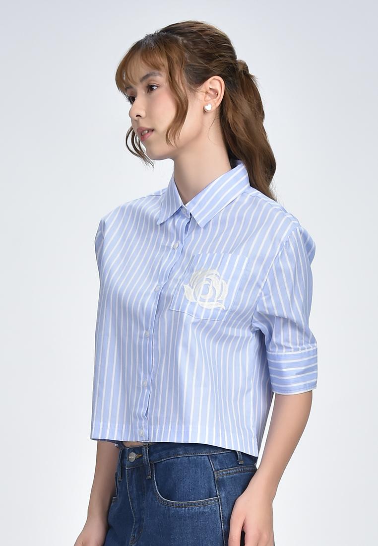 Women's Pocket Stripe Shirt