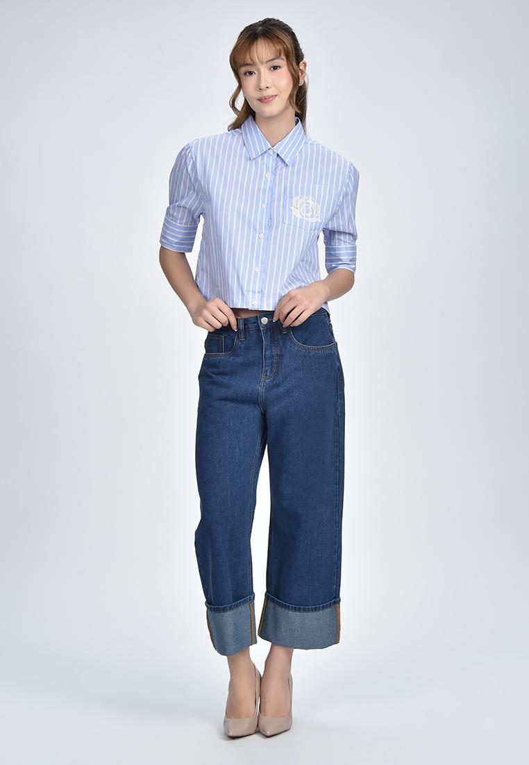 Women's Pocket Stripe Shirt