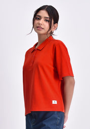 Women's Collared T-Shirt