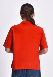 Women's Collared T-Shirt