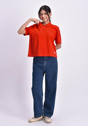 Women's Collared T-Shirt