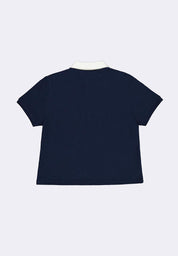 Women's Collared Baby T-Shirt