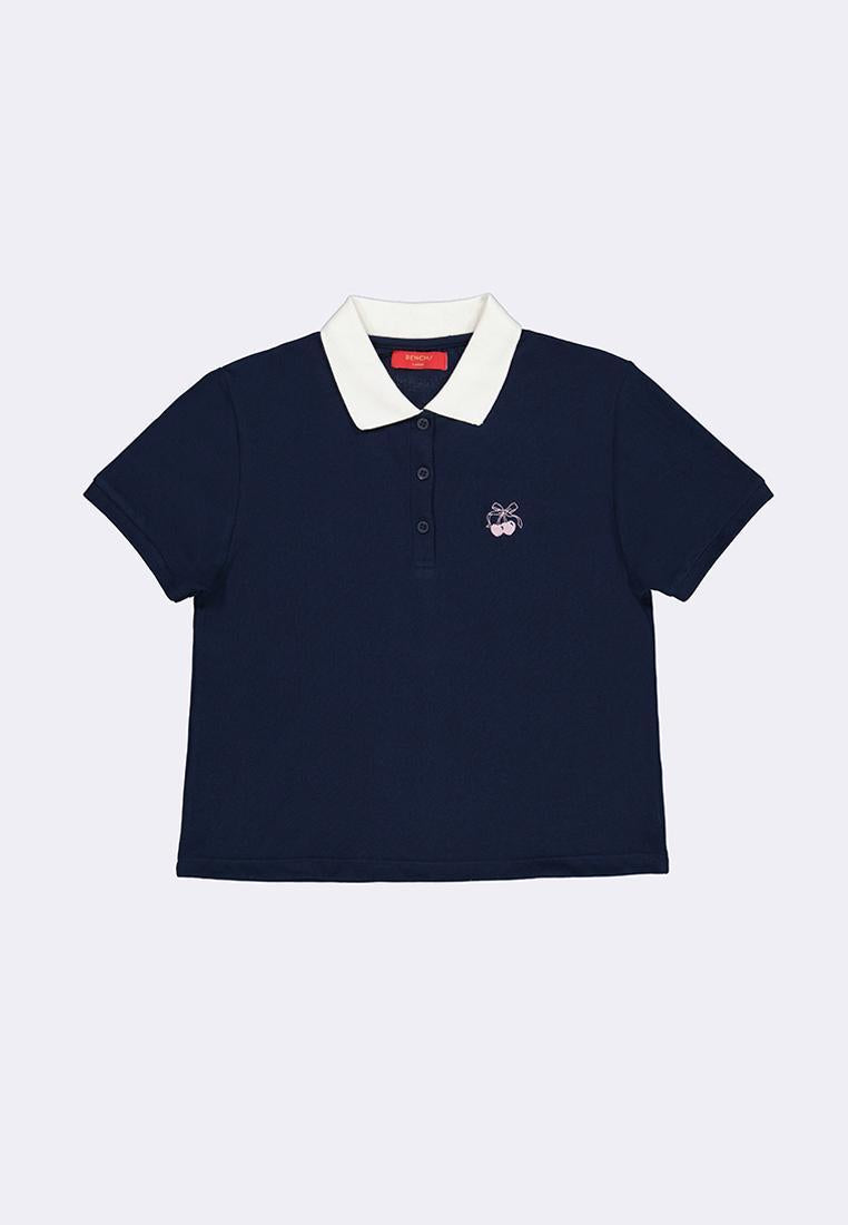 Women's Collared Baby T-Shirt
