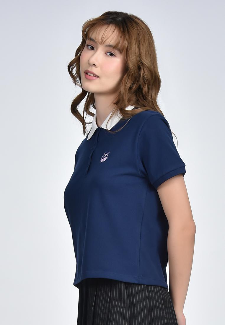 Women's Collared Baby T-Shirt