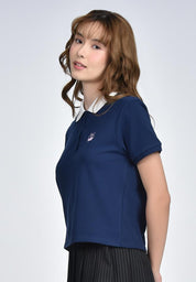 Women's Collared Baby T-Shirt