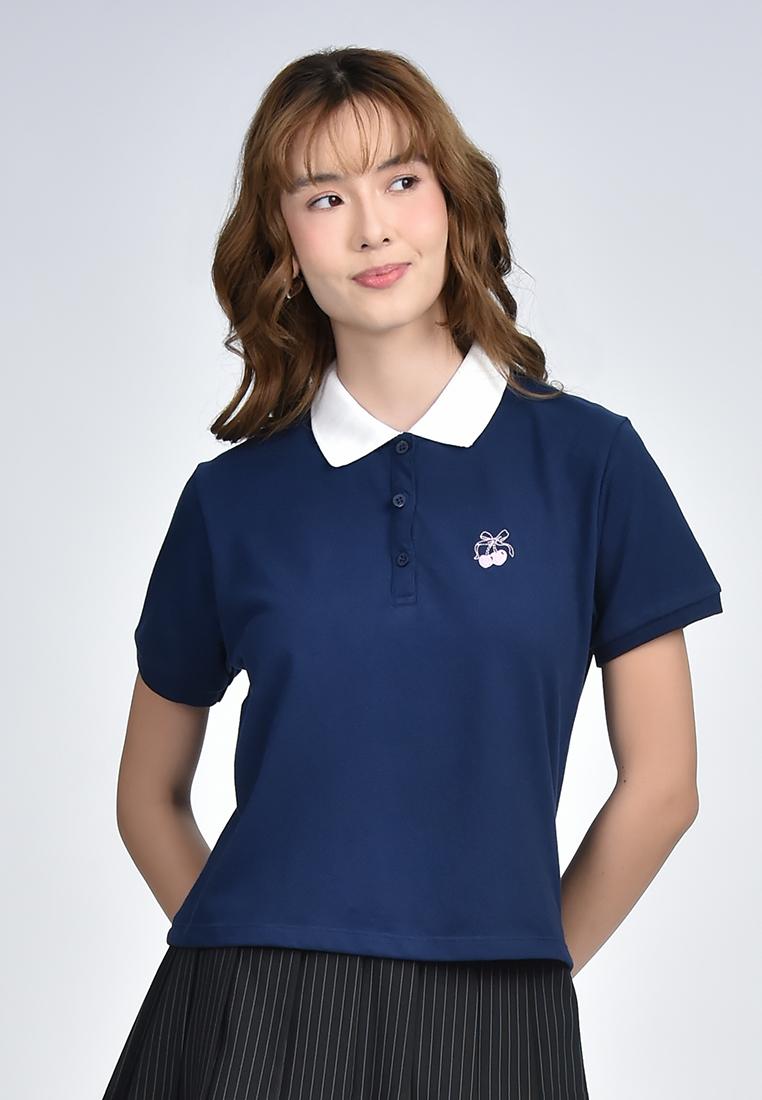 Women's Collared Baby T-Shirt