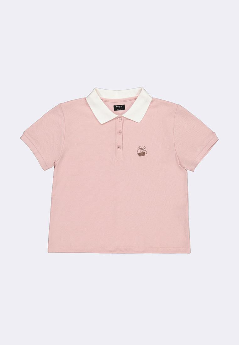 Women's Collared Baby T-Shirt