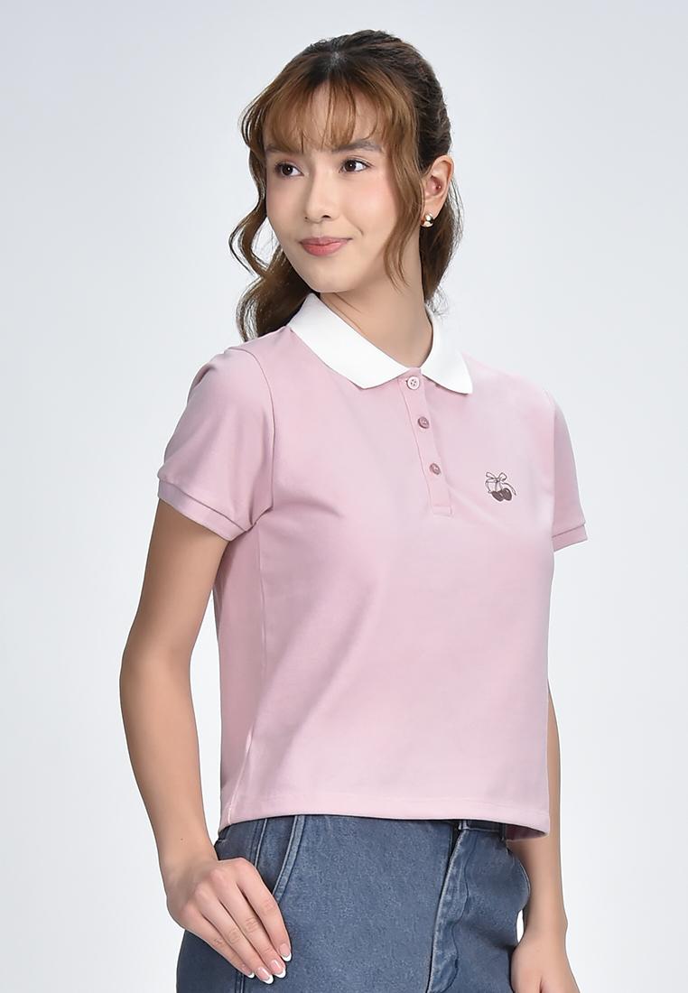 Women's Collared Baby T-Shirt