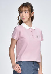 Women's Collared Baby T-Shirt