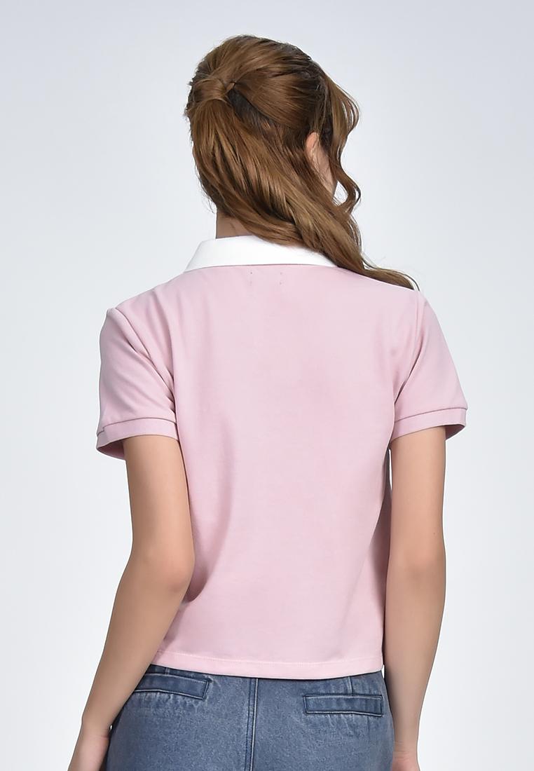 Women's Collared Baby T-Shirt