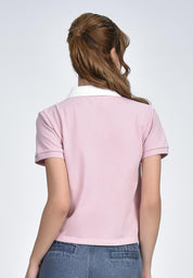 Women's Collared Baby T-Shirt