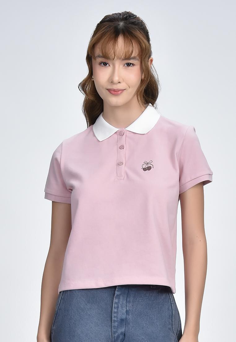 Women's Collared Baby T-Shirt