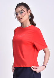 Women's Boxy Logo T-Shirt