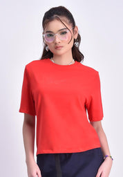 Women's Boxy Logo T-Shirt