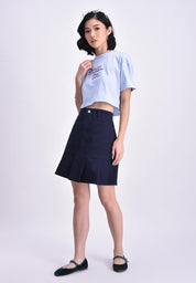 Women's Cropped Statement T-Shirt
