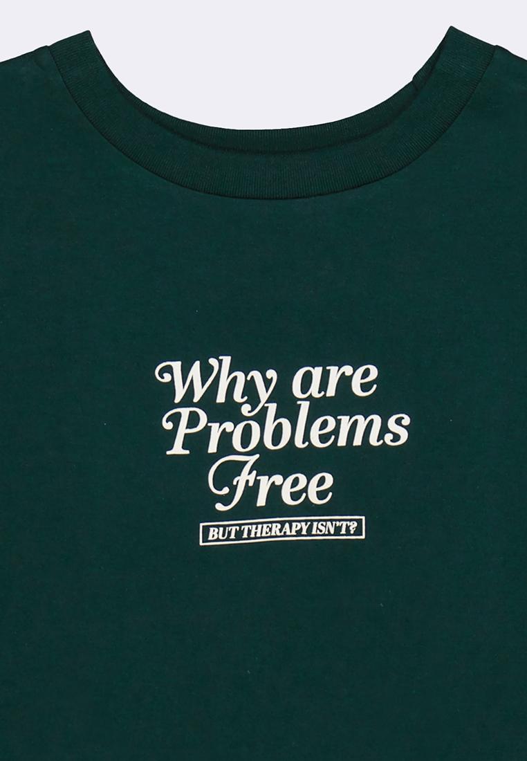 Women's Cropped Statement T-Shirt